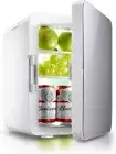 Mini Fridge for Bedrooms 10L Compact Car Fridge Mini Refrigerator Cooler Warmer.