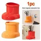 Boot Refrigerator Storage Box Magnetic Kitchen Organizer Rack Pen Holder