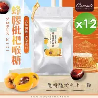 在飛比找博客來優惠-【cammie】蜂膠枇杷喉糖(60g/包)x12包