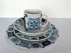 NEW! SAKURA CASUAL DINING By ONEIDA HOLIDAY COLLECTION 16 PIECES “WINTER FROST"