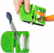Ultra Sharp, Stainless Steel, Rotatable, Portable (3 in 1) Peeler for Vegetable,