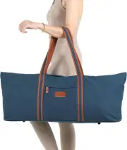 With Multi-Functional Storage Pockets Full-Zip Extra Large Yoga Mat Tote Bag Spo