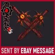 Roblox Crescendo Sword Pack Virtual Game Code Sent Fast Via Ebay Message