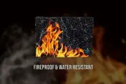 Safe Keeper Fireproof Premium Document Bag 15.7''x 11 Silicone Coated Fiberglass