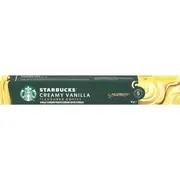 Starbucks by Nespresso Creamy Vanilla Coffee Pods 10 pack