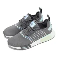 在飛比找momo購物網優惠-【adidas 愛迪達】休閒鞋 NMD_R1 W 女鞋 灰 