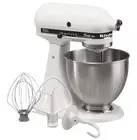 Kitchenaid Classic Stand Mixer 4.5 Qt Tilt-Head White K45SSWH Dough Hook Beater