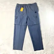 Outer Peak Performance Size 117 Navy Blue Stretch Zip Off Hiking Trek Pants New