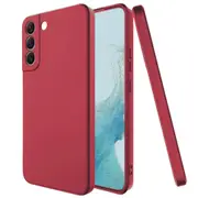 MCC For Samsung Galaxy S22 5G Soft Liquid Silicone Shockproof Case Cover S901 [Wine]