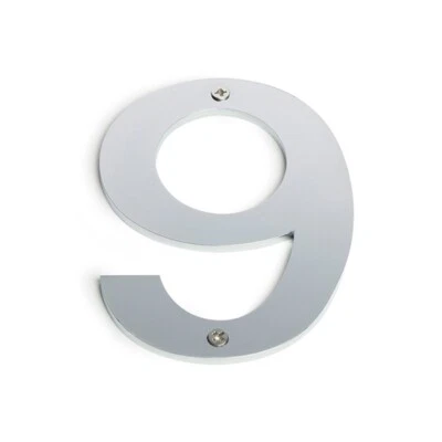 Sandleford 100mm Stainless Steel Numeral 9