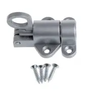 Self Locking Gate Bounce Door Hasp for for Metal Wooden Door