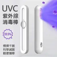 在飛比找momo購物網優惠-【goodday】手持式V03紫外線UVC殺菌消毒棒(適用房
