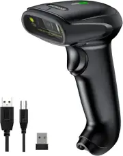 NEW Wireless Barcode Scanner 2.4GHz USB Rechargeable 2000mAh MJ-2030