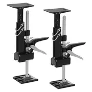 Oppsbuy Labor Saving Arm Jack 2 Pack, 300KG Hand Lifting Jack Tool for Installing Cabinet and Wall Tile Height Adjusters