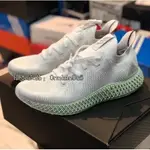 日韓直購 ADIDAS ALPHAEDGE 4D WHITE FUTURECRAFT 編織 白綠【CG5526】