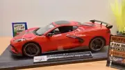 Maisto ERTL Maisto, Die Cast Cars 1:18 Scale 2020 Corvette Red