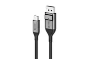 Alogic ULMDPDP03-SGR 3m Ultra Mini DisplayPort to DisplayPort Cable 8K @60Hz V1.4 Male to Male
