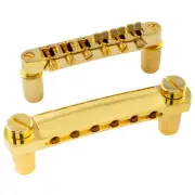 Guitar Tune-O-Matic Bridge and Stop Bar Tailpiece with Anchors and Studs Set ...