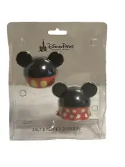 Disney Mickey and Minnie Mouse Ears with Skirt and Pants Salt & Pepper Shakers
