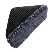 Car Wax Applicator 5.12x2.36x2.36 In Polishing Black Triangle Car Waxing Sponge