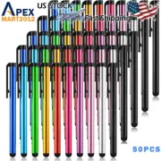 50x Universal Stylus Touch Screen Pen For iPad iPhone Samsung Kindle Tablet PC
