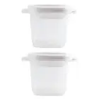 2 Pcs Heating Insulation Lunch Box Office Portable Oven Microwave Rice Cookers