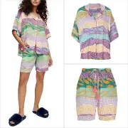 Peter Alexander Women's Kayannie PJ Shirt Top & Short Set Var Sizes NWT