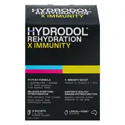 Hydrodol Rehydration X Immunity Sachets 10 x 7g