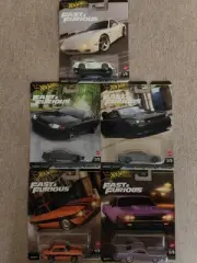 Hot Wheels Premium Fast And Furious [Set of 5]