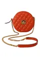 Versace Round Crossbody Shoulder Bag with Medusa Head Logo and Gold-Tone Hardware