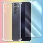 Clear Screen Protector Anti-Crash Silicone Case f Samsung Galaxy A15 5G SM-A156U