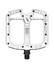 Deity Tmac Flat MTB Pedals Silver