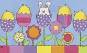 EASTER GARDEN MatMate 18" x 30"