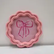 Target Bullseye’s Playground Valentine's 2025 Pink Bow Picture Frame 4" (NEW)