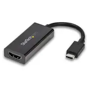 StarTech.com CDP2HD4K60H USB-C to HDMI Adapter - 4K 60Hz Video, HDR10 - USB-C to HDMI 2.0b Adapter Dongle - USB Type-C DP Alt Mode to HDMI Monitor/Display/TV - USB C to HDMI Converter [CDP2HD4K60H]