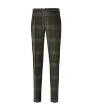 checkered trousers 50,52 dark green