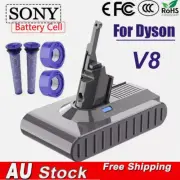 21.6V Sony Cell Battery For Dyson V8 SV10 Absolute 215681 Animal With Filters