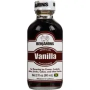 Benjamins Vanilla Artificial Flavoring (Pack of 3) 60ML