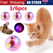 3/6PCS Ghost Hunting Motion Light Up Balls Flash Paranormal Equipment Pet Toy