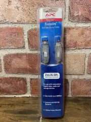 2m FireWire 4 Pin to 6 Pin Cable 6.5ft 2M IEEE 1394 4P-6P Male-Male 400Mbps