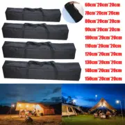 Canvas Canopy Pole Bag Camping Tent Swag Storage Pouch Travel Picnic Handbag AU