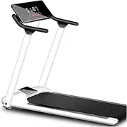 Folding Electric Treadmill for Home Running Machine Fitness Exercise Machine Power Motorized Small Folding Weight Loss Slimming Treadmill Mute Walking Machine Sport Equipment