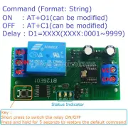 DC 12V Bluetooth BLE Relay 2.4G RF Remote control IOT Module Switch Board NEW