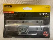(8) NEW, 6” Zinc Plated, Stanley Barrel Bolts