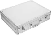 BAZEITFLOW Aluminum Alloy Toolbox Safe Documents Storage Briefcases for Men Portable Workstation Multi-functional Case