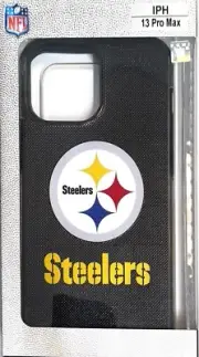 NFL Pittsburgh Steelers for iPhone Bump Case 13 pro max-Black