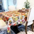 Grateful Season Fall Harvest Tablecloth, 52 in x 52, Square