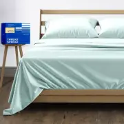 Pure Cotton California King Size Cotton Bed Sheets Set (Cal King, 1000 Thread...