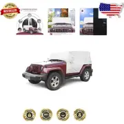 Durable Scratch-Proof Car Cover for Jeep Wrangler JK JL 2 Door - 2007-2024 Model