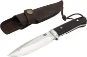 AVANT GARDE artisan camping knife blade thickness 0.14 in full tang structure